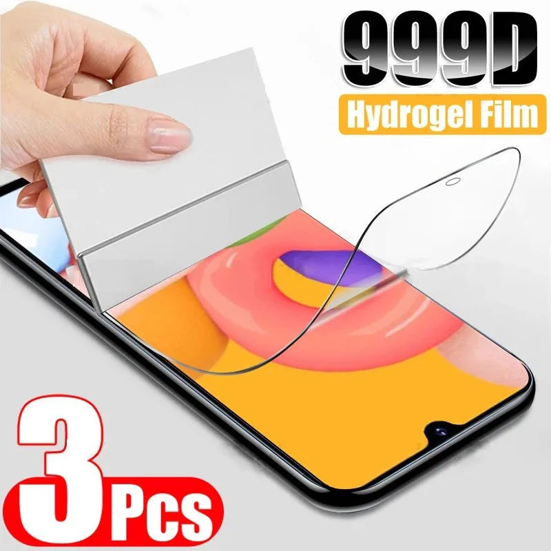 

Гидрогелевая пленка для ZTE Blade V40 Vita V40s V41 A72 5G A52 Lite A53 Pro A31 A71 A51 V30 V10 L8 L9, защитная пленка для экрана, 3 шт.