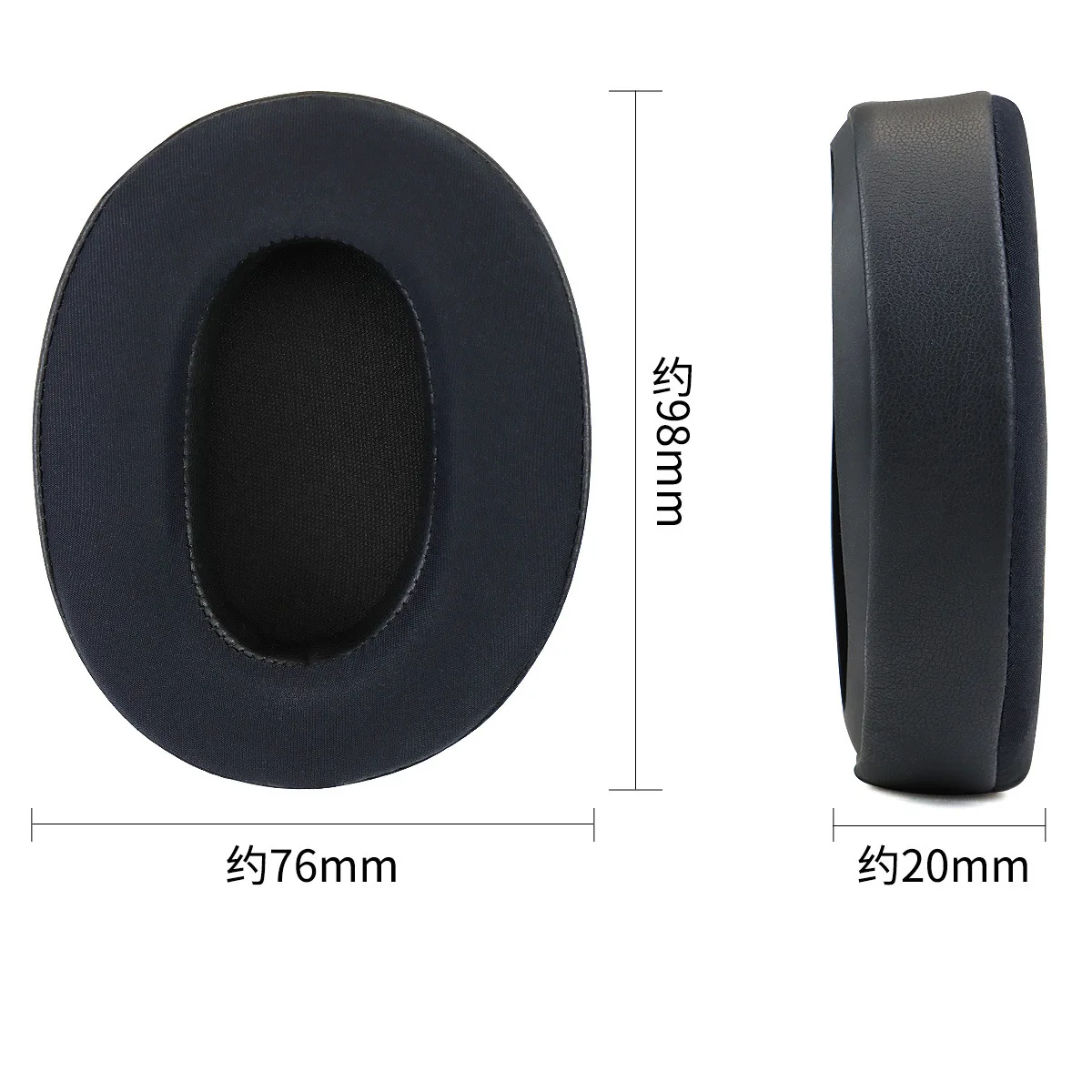 Cooling Gel Ear Cushions Compatible with Sony WH-XB900N Headphones, Headset Earpads/Ear Cups Muffs Cover Repair Parts