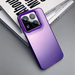Matte Shockproof Phone Case - Ultra Durable Protective Cover for Mi 14 Ultra (Purple)