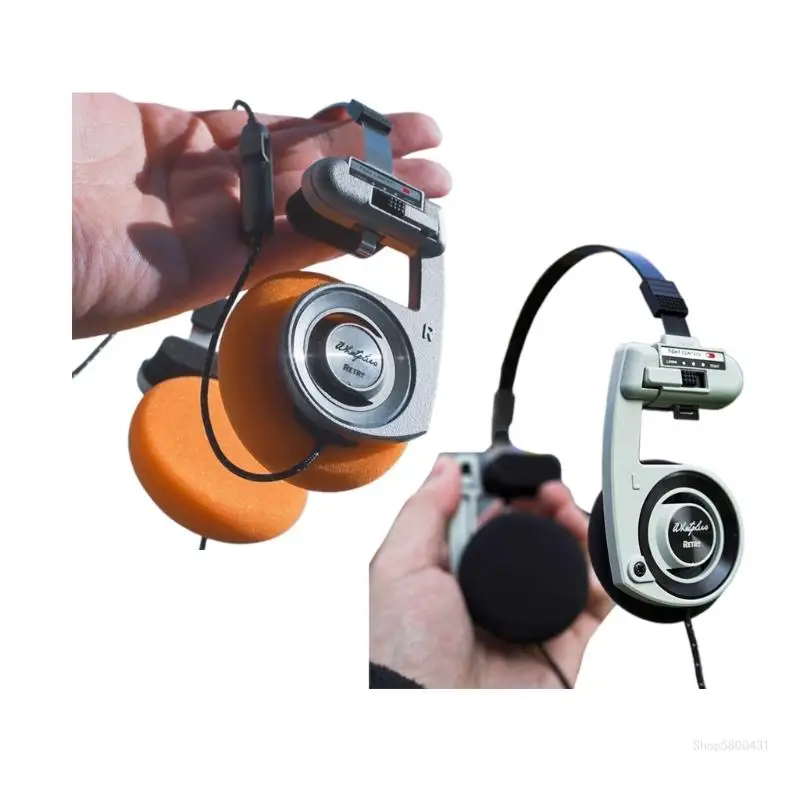 

Bluetoothcompatible Retro Headphone Wireless Handsfree Portable Small Earphones