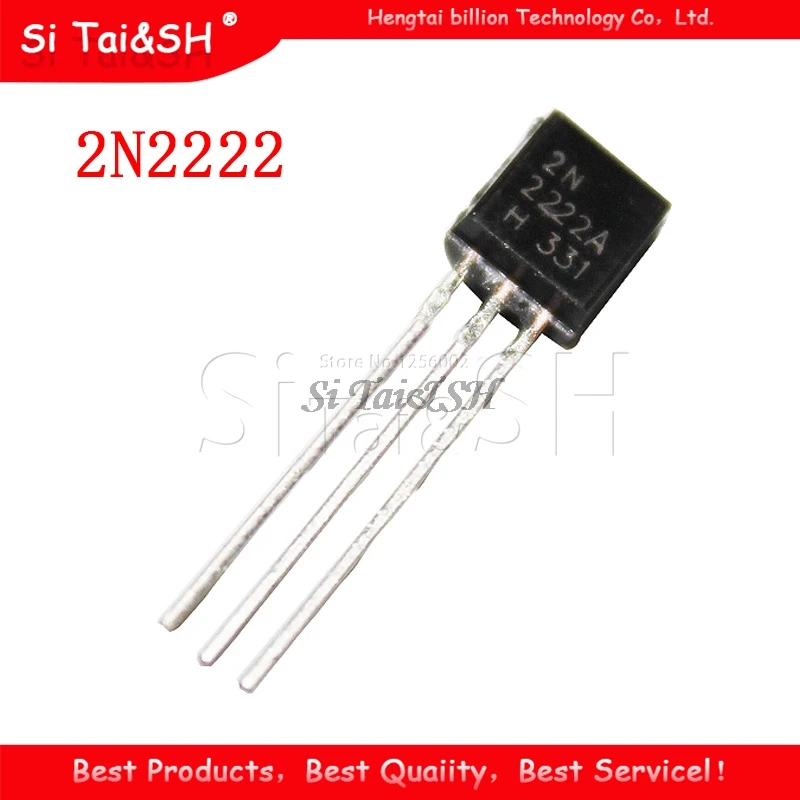 10value 200PCS BC337 BC327 2N2222 2N2907 2N3904 2N3906 S8050 S8550 A1015 C1815 Transistor Assortment Kit Transistors Box Pack