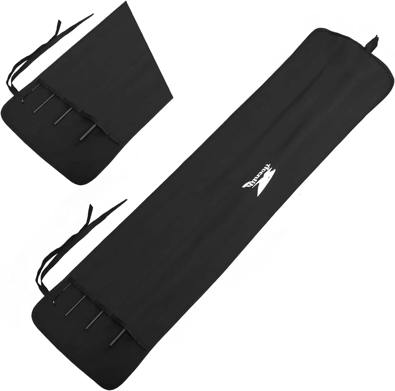 Chaussette néoprène Aventik pour canne à pêche mouche avec 5 compartiments et protection complète de la canne