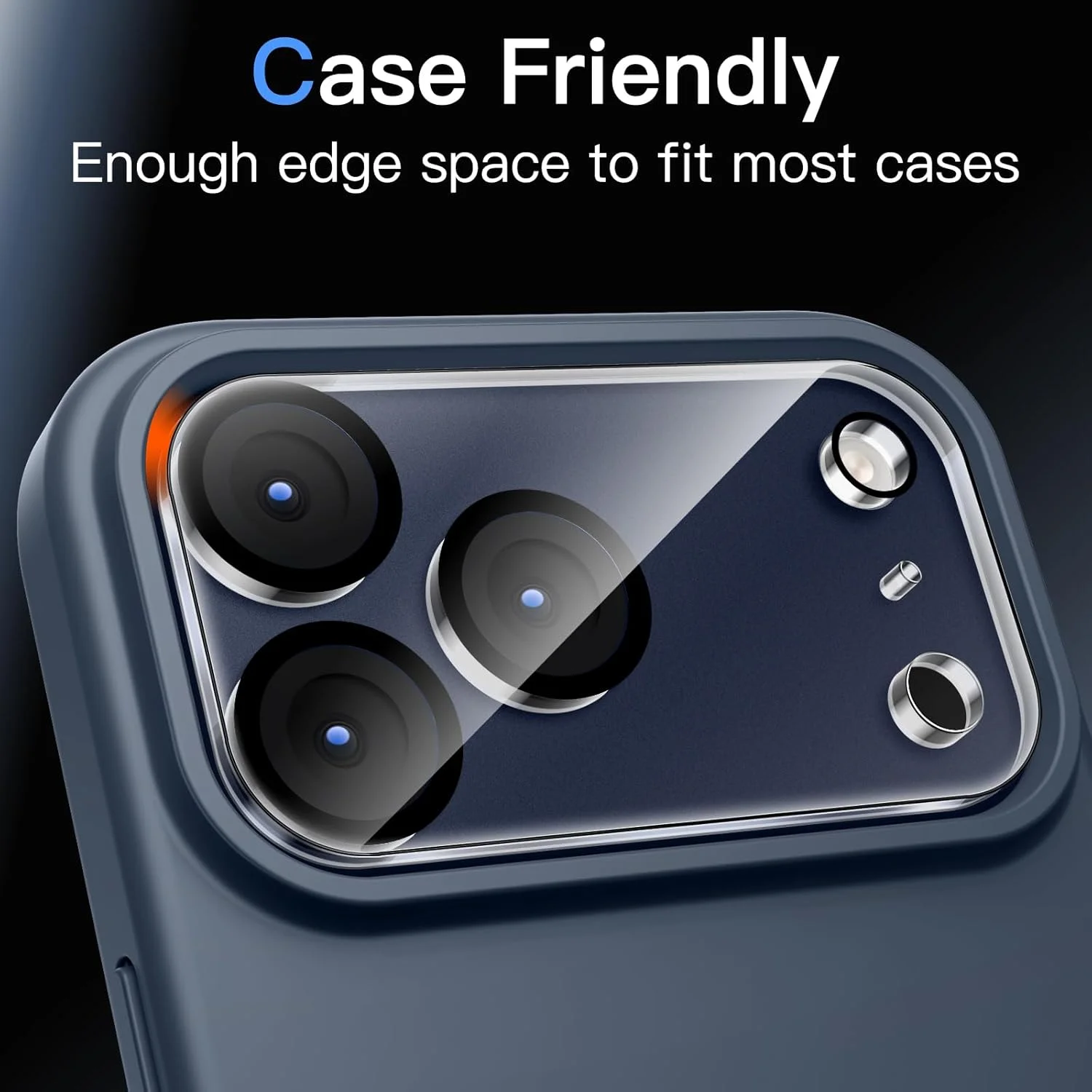 Premium Camera Lens Protector - Anti-Scratch HD Tempered Glass Film