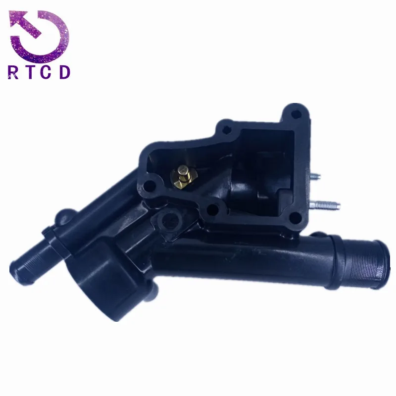 Outlet Chamber 1338AV 9687927980 For Peugeot 307CC 307SW 308 406 407 607 Citroen C4 C5 Cooling Water Thermostat