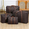 Large Capacity Clothes Storage Bags Non-woven Fabric House Clothing Pack Bag Durable Move Luggage Organize 4