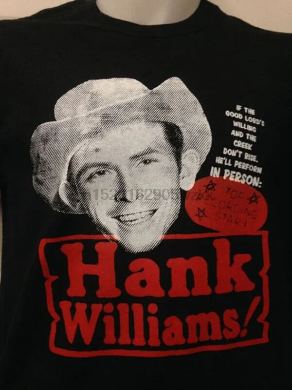 

Hank Williams If The Creek Dont Rise T Shirt Johnny Cash Country Vinyl Cd