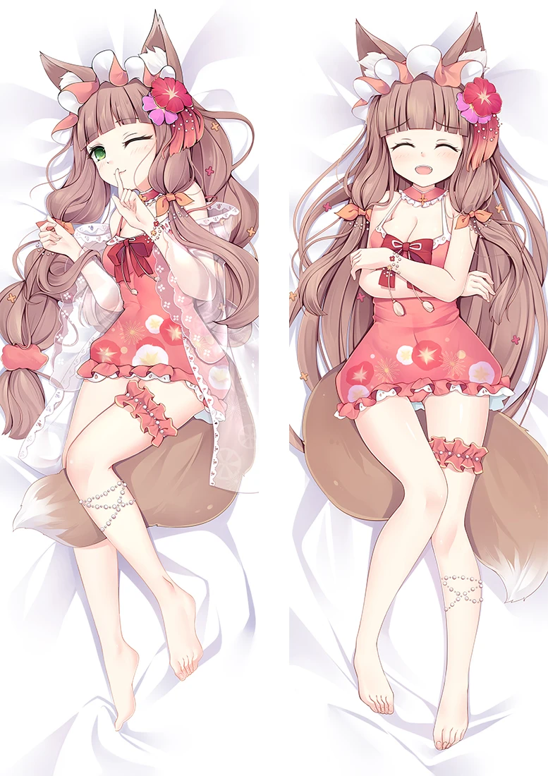 Himemiya Maho Princess Connect Dakimakura Illya Onstein Yui Customize Pillowcase Cartoon Anime Body Pillow Cover |