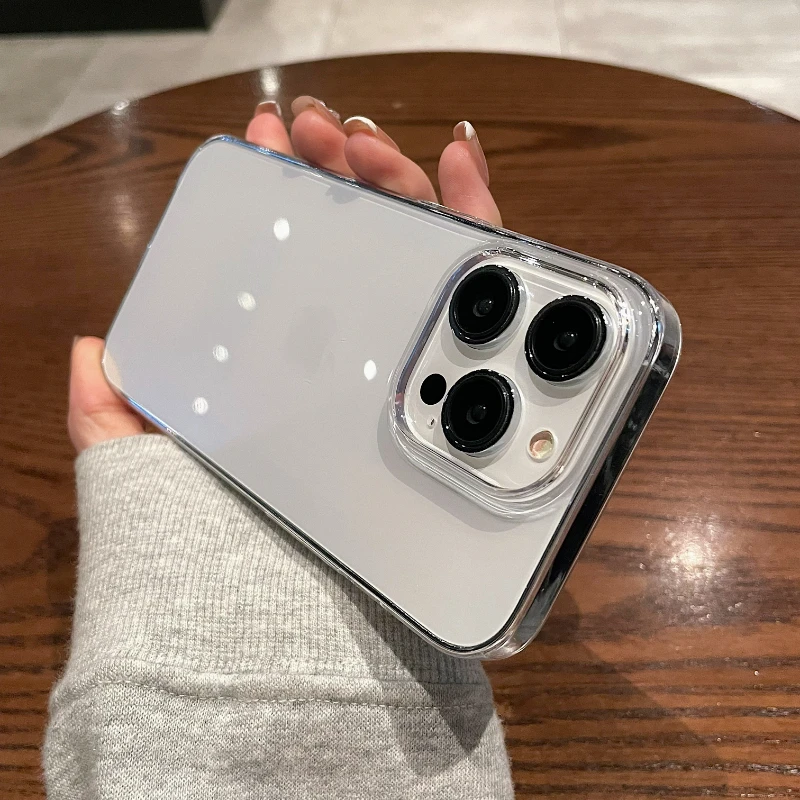 Sleek Transparent Phone Case - Ultra Thin Protective Cover