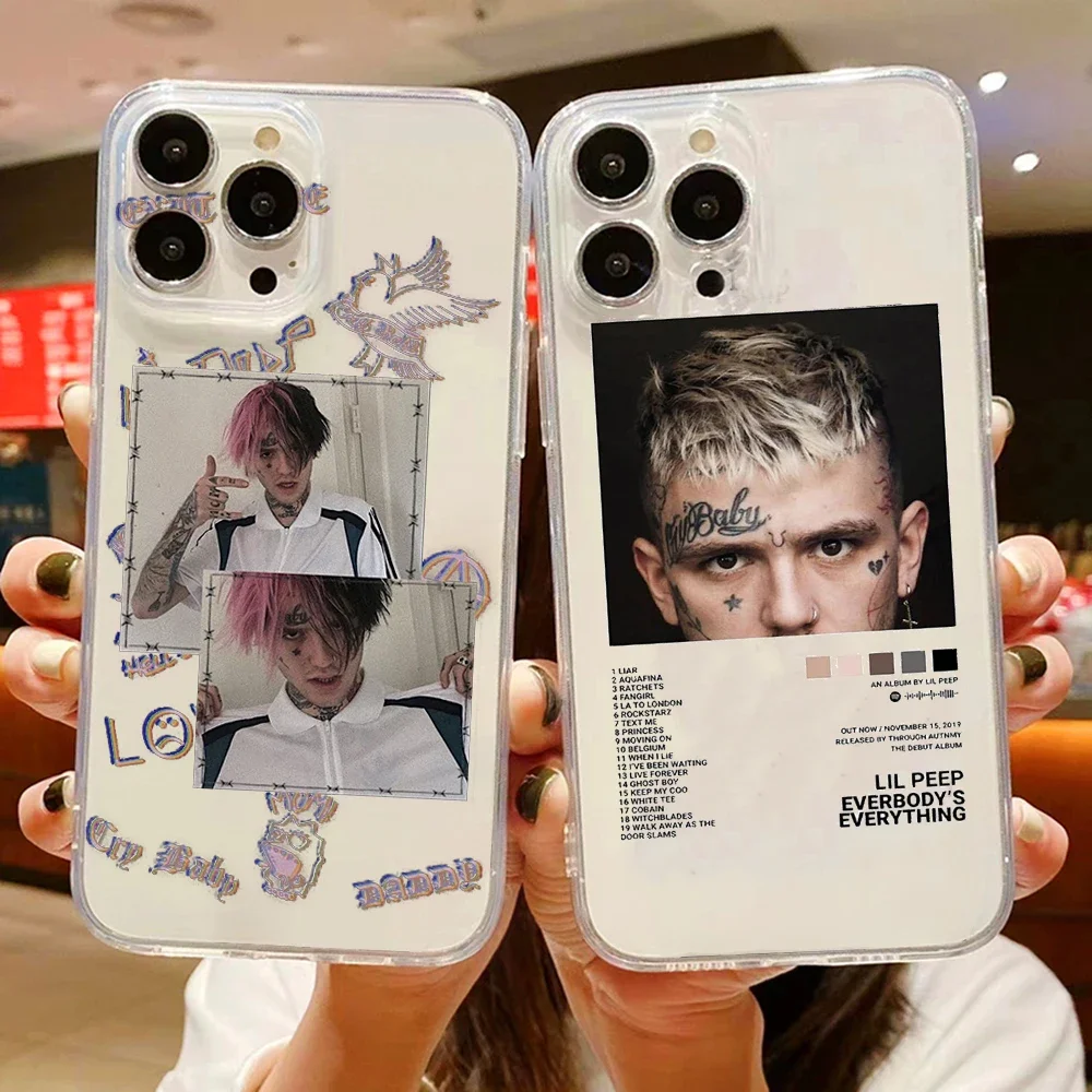 Lil Peep Hellboy Love Phone Case Per Iphone 11 12 13 14 15 Pro Max Mini 7 8 Plus Se X Xs Xr Cover Antiurto In Silicone Fundas