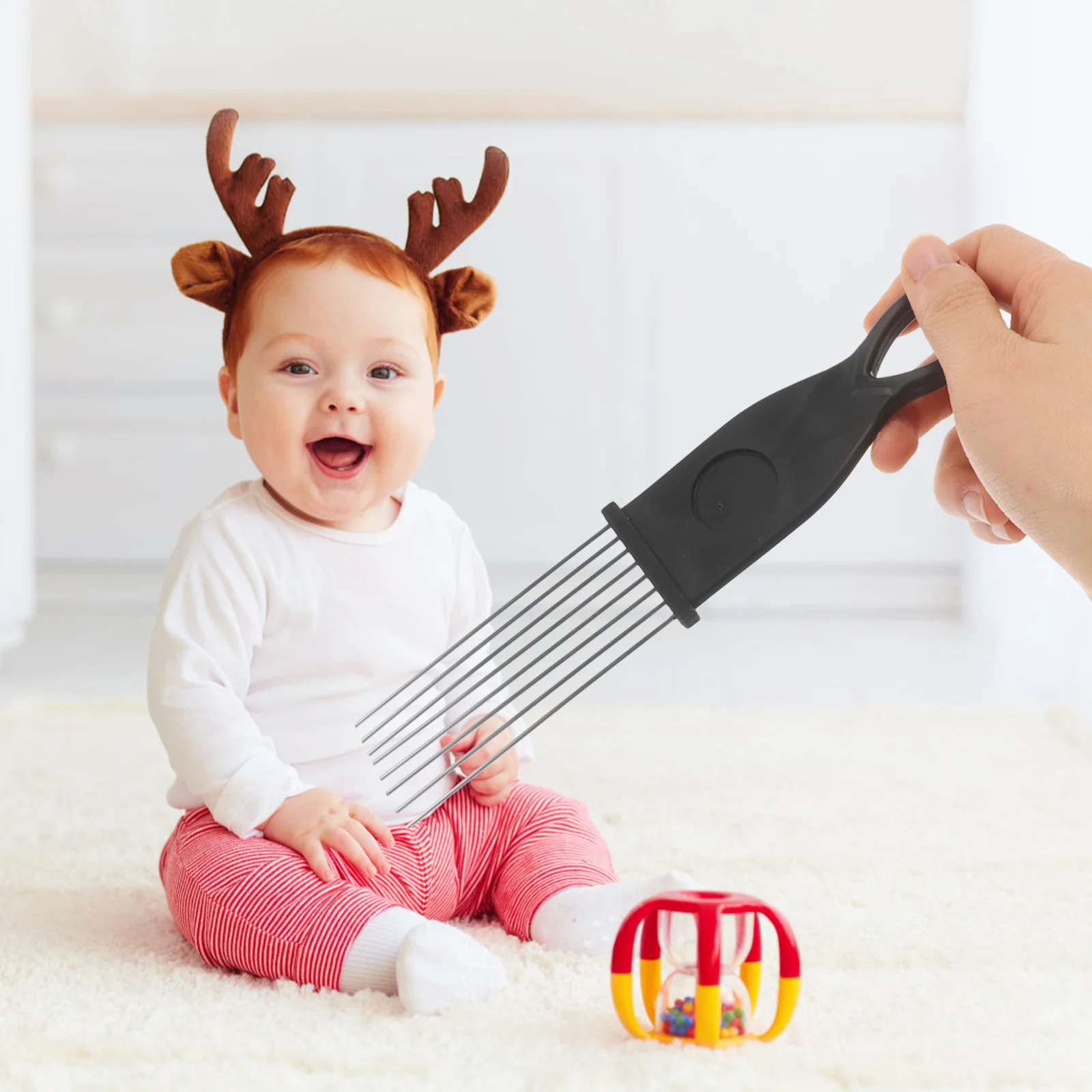 

Stainless Steel Guiro Scraper Kids Instrument Accessories Music Early Childhood Education Music Toy Shaving Brush Accompaniment