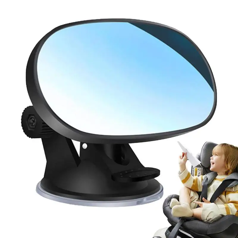 

Interior Rearview Mirror Universal Adjustable Mirror Reflector Wide View Rear Seat Multifunctional Observation Mirror For Baby