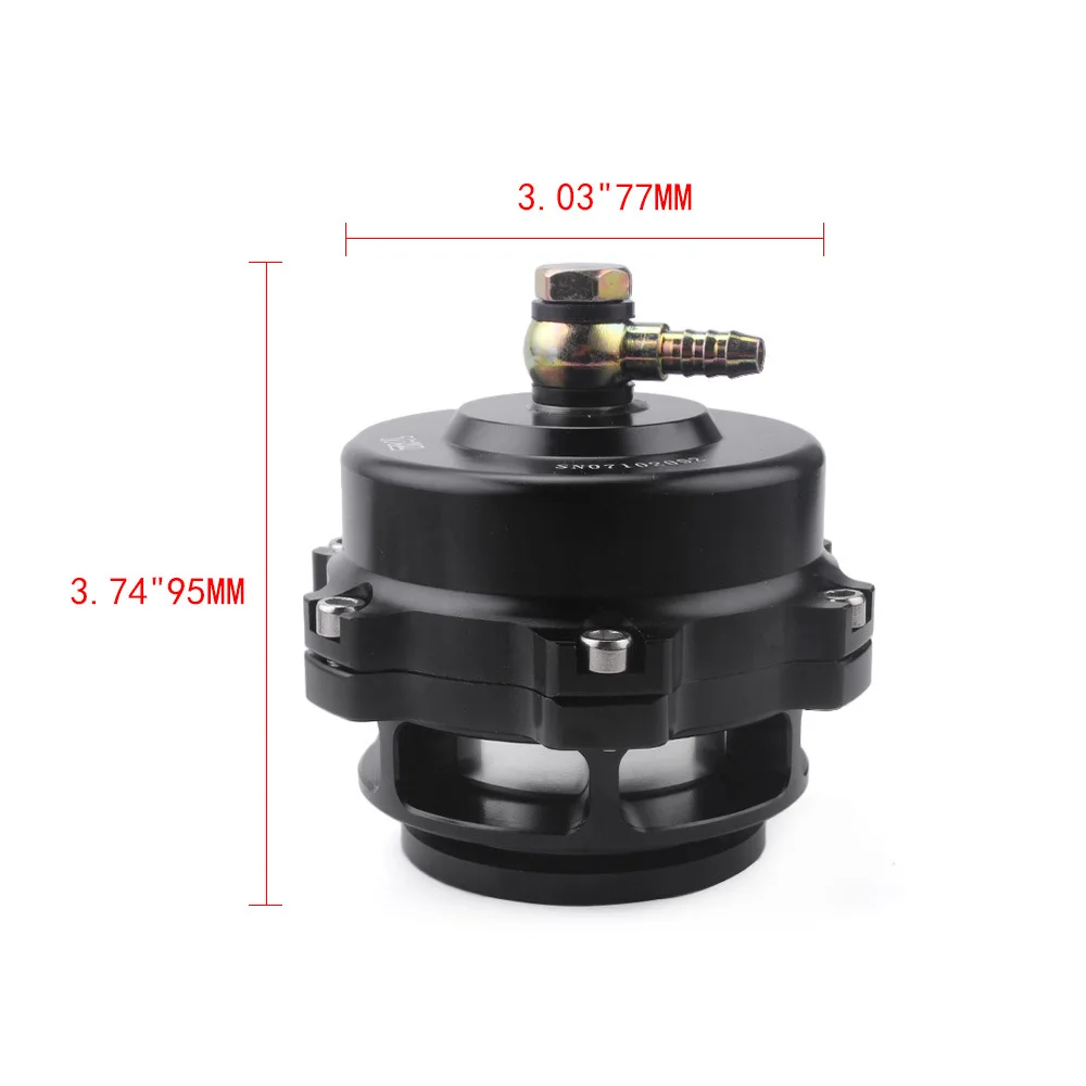 50mm Blow Off Valve CNC BOV V-band Flange Kit Car Modified Turbine Pressure Relief Valve blow off valve adaptor