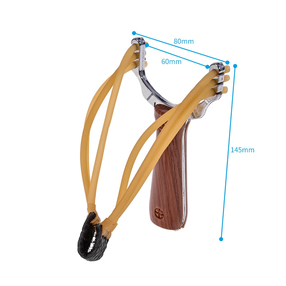 Camouflage Metal Powerful Slingshot Professional Rubber Elastic Band Catapult Tape Outdoor Shooting Hunting Accessories 5-1PCS latex slingshot tube steel slingshot slingshot rubber band slingshot ammo slingshot bow sight