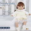 14 Inch New Reborn Doll 35CM Voice Girl  Bebe Baby With Fashion Clothes Smooth Soft Skin Vinyl Head Limbs Cotton Body Kids Gift 2