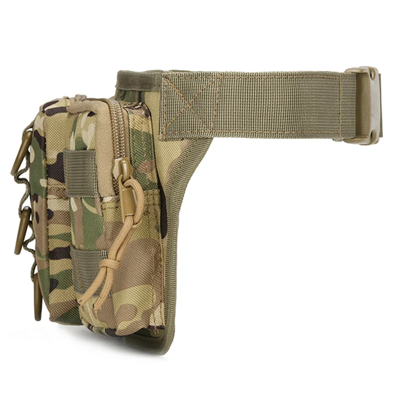 Waterproof Oxford Tactical Waist Bag for Outdoor Hiking Camping