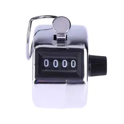 Mini compteur mécanique numérique à 4 chiffres, compteur à main, comptage manuel, Clicker de Golf, entraînement 