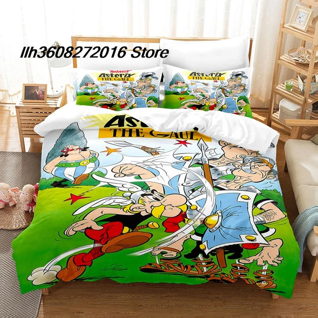 Gaul Hero Asterix Bettwäsche Eingestellt Einzigen Twin Voll Königin König  Größe Bett Set Aldult Kid Schlafzimmer Duvetcover Sets 3D Anime tröster -  AliExpress