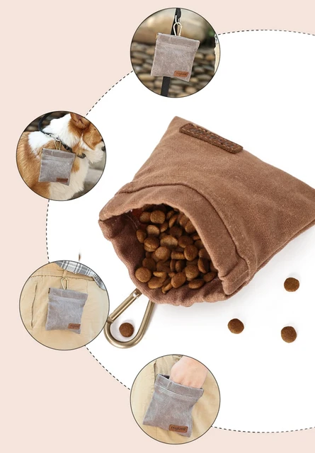 Dog Training Snack Bag Outdoor Travel Pet Dog Treat Pouch Portable Oil Resistance Food Dispenser Bag Durable Pet Accessories 2