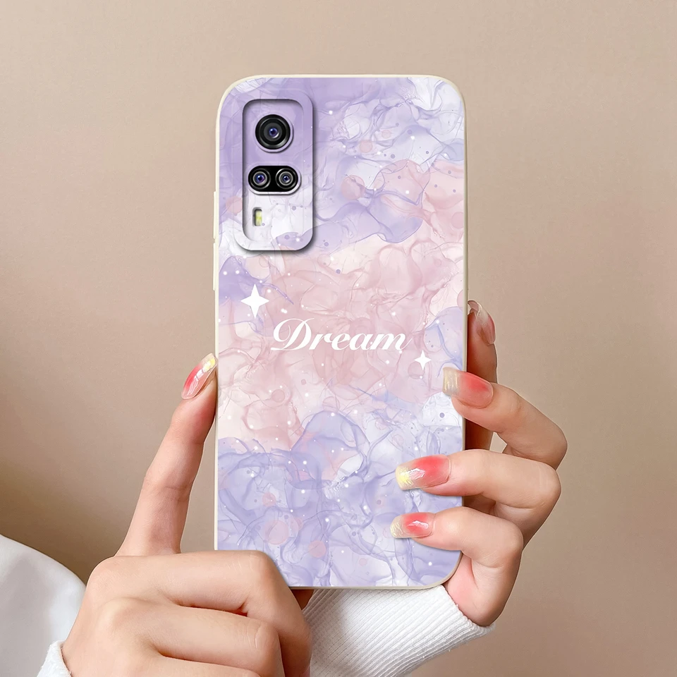 Cute Panda Dog & Floral Liquid Shell Soft Protective Luxury Case - Vibrant Design Cover
