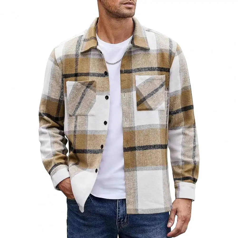Veste Homme Veste Hiver Blouse Automne Et Hiver Poches Hommes Manteaux Et Vestes Hommes Bleu Été, Vert, M