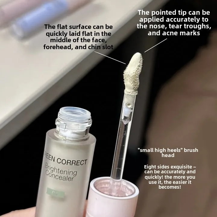 INTOYOU concealer brightening liquid cheek blue cheek green highlight face brightening moisturizing contouring cosmetics