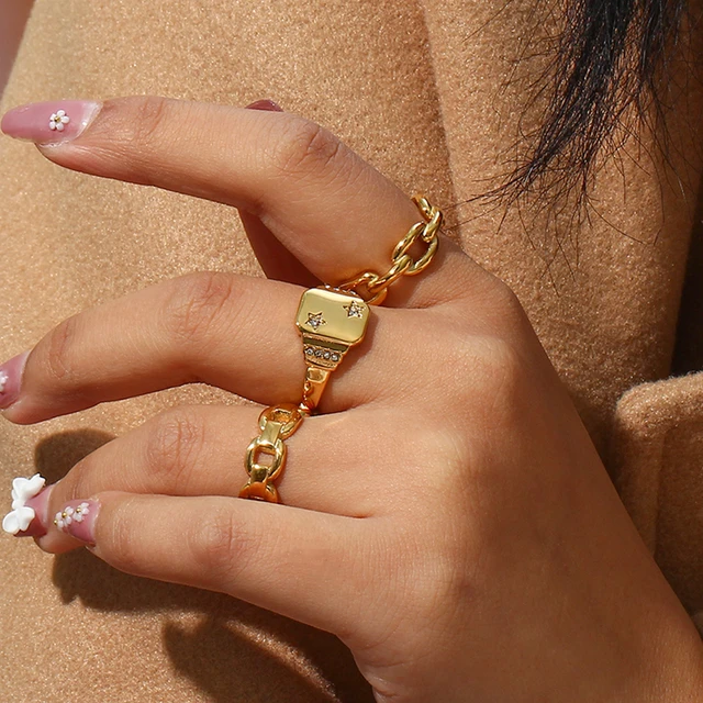 14K Yellow Gold Ruby and Diamond Chip Ring, 3 Grams, Size 8 - Etsy