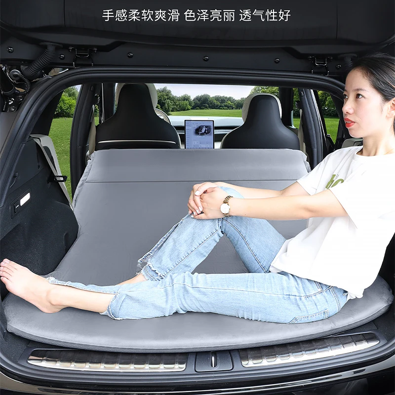 Air Mattress For NIO ES6 Car Travel Bed with Air Pump Self-driving Tour Bed Outdoor Camping Trip Trunk Sleeping Mat