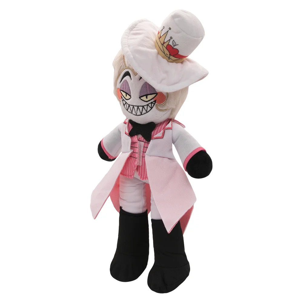 Plush Toy Plush Doll Cartoon Habzin Cursed Cat Alastor Cosplay Plush Angel Dust Husk Lucifer Fat Nuggets Fantasy Birthday Gifts Mascot Props