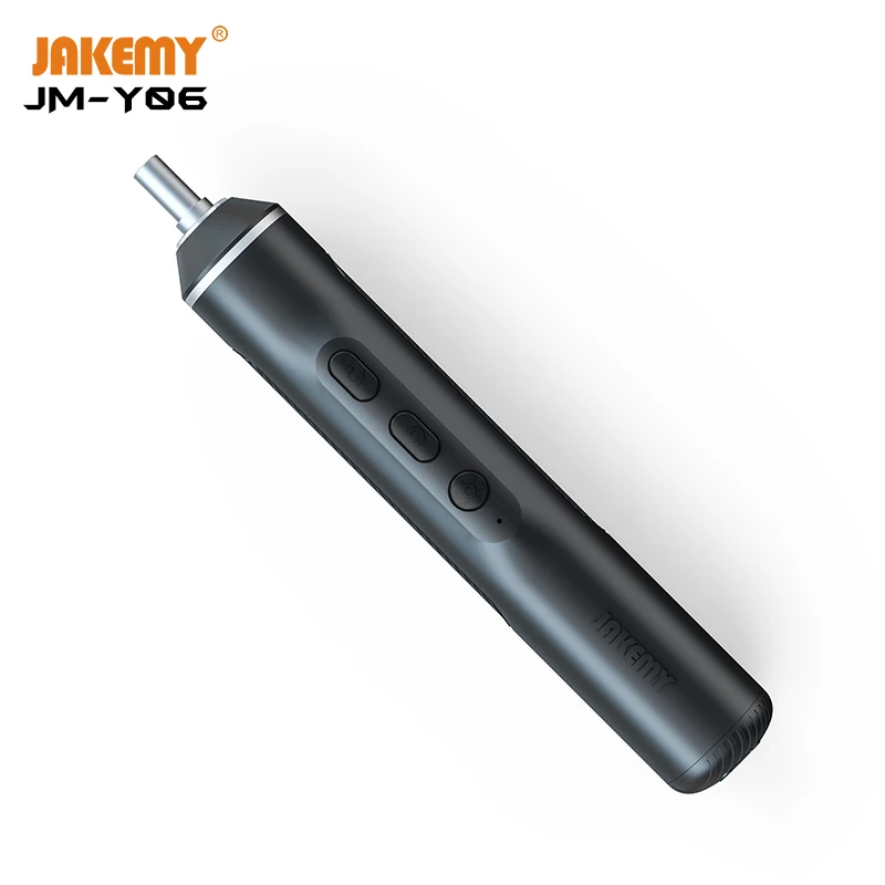 JM-Y06 Portable Electric Screwdriver Cordless Mini Screwdriver with USB for Laptop Mobile Phone usb rechargeable mini electric screwdriver precision power screw driver kit cordless tools repair set for laptop mobile phon