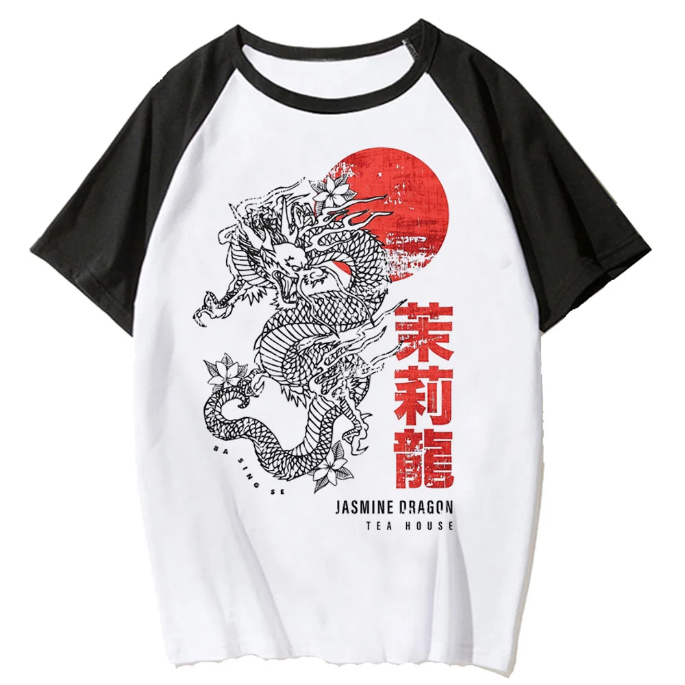 Jasmine Dragon Tea House Top Donna Summer Streetwear Anime T-Shirt Girl Comic Streetwear Abbigliamento Giapponese
