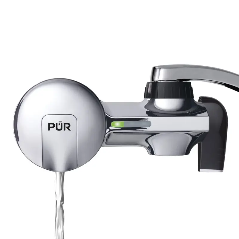 

Faucet Mount Water Filtration System, Chrome, PFM400H