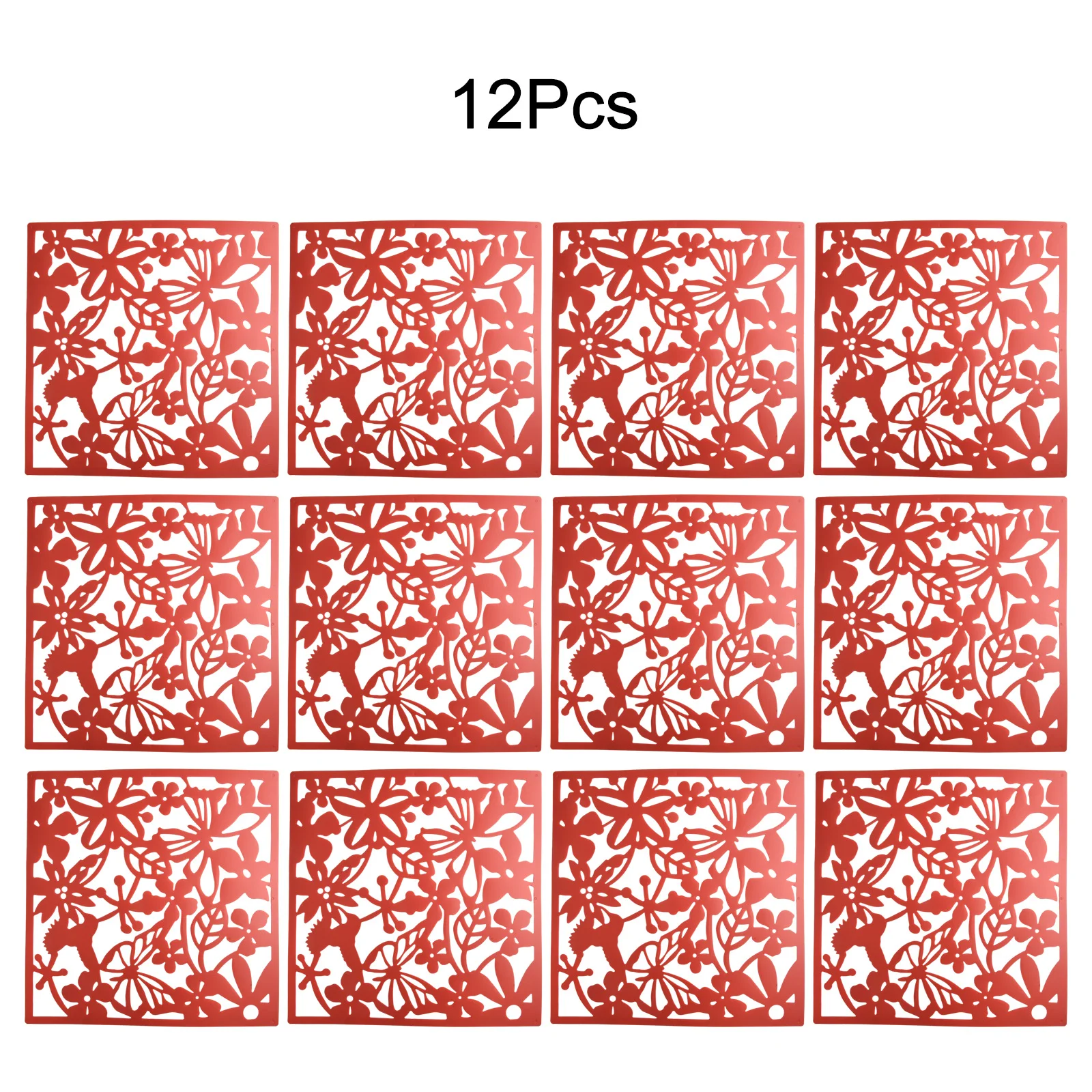 12 adet 40cm içi boş oda bölücü ekran asılı panel perde bölmeleri 0.1cm kalın ev ofis dekoratif panel içi boş ekran