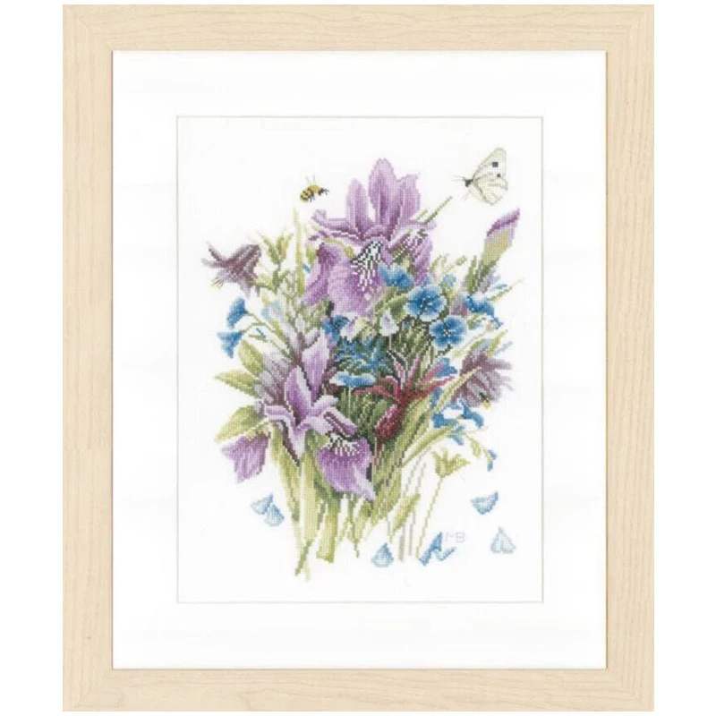 Lanarte Counted Cross Stitch Kits Embroidered Home Decoration Lris PN-0147542