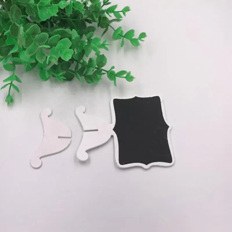 Small Chalkboard Signs With Stand 10pcs Rectangle Chalkboards Blackboard Wooden Table Sign Chalkboard For Table Numbers Message