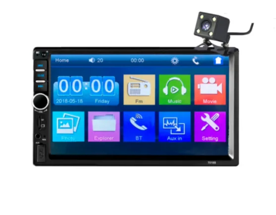 ڵ  mp5 ÷̾ 7033 HD īн, carplay & Aut