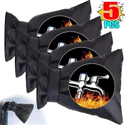1/5PCS Outdoor Anti-freeze Protection Cover Winter Faucet Cover Outdoor Frost Protective Cover AntiFreeze Reusable Tap Protector