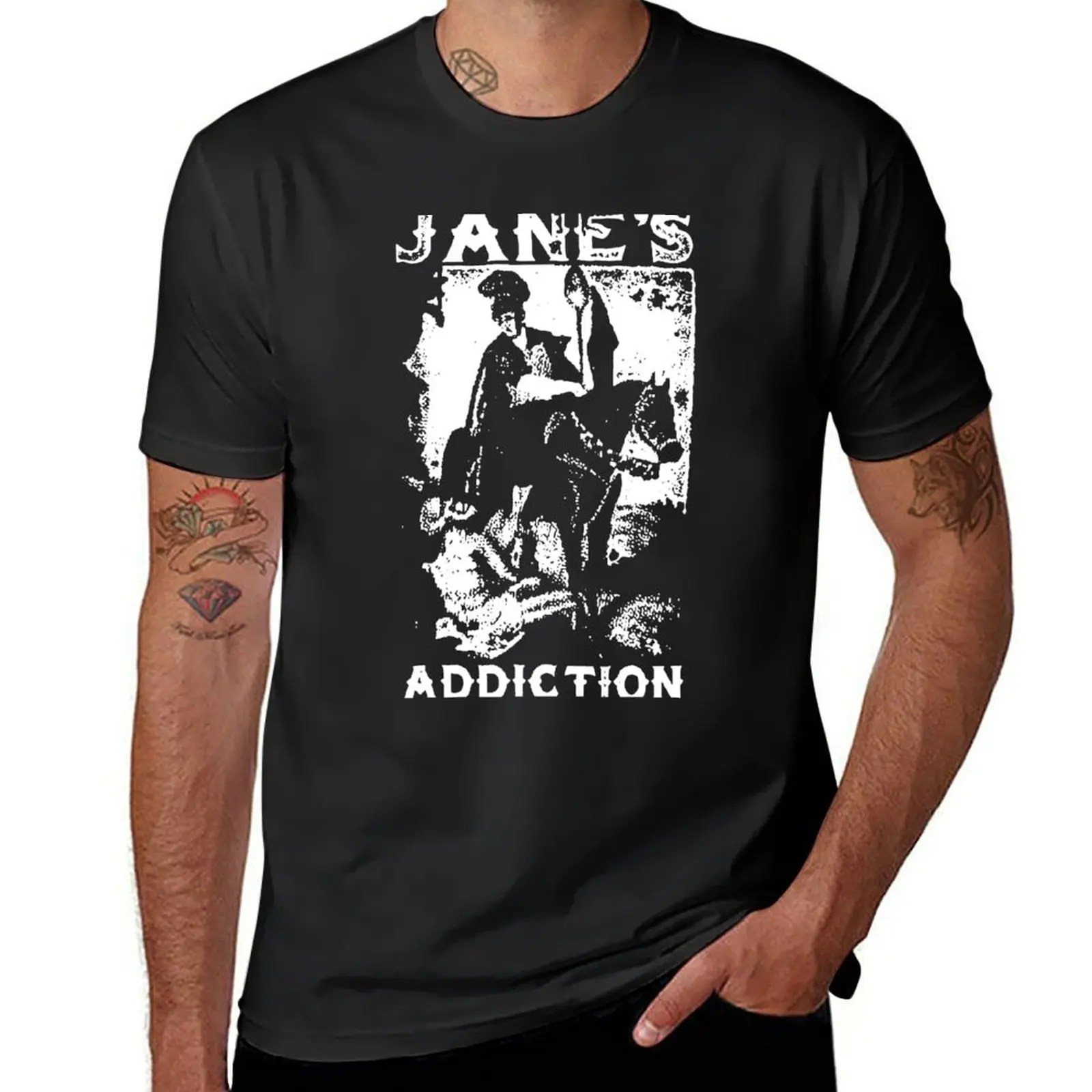 

Janes-Addiction-Live-Tour T-Shirt plus size tops customizeds aesthetic clothes mens tall t shirts