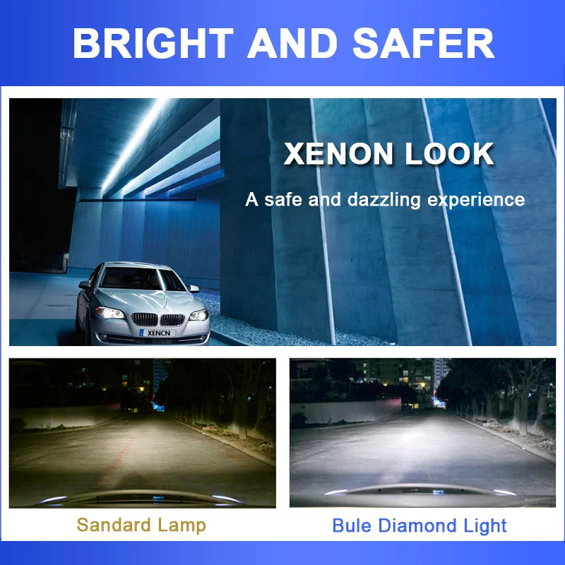 Glühbirne H3 White Xenon 12V 55W PK22s 2 Stück E-geprüft online i