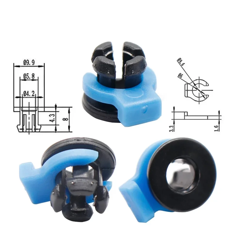 20pcs Bowden PTFE Morsetto Per Tubo Clip Per Tubo Per Tubo Da 6mm