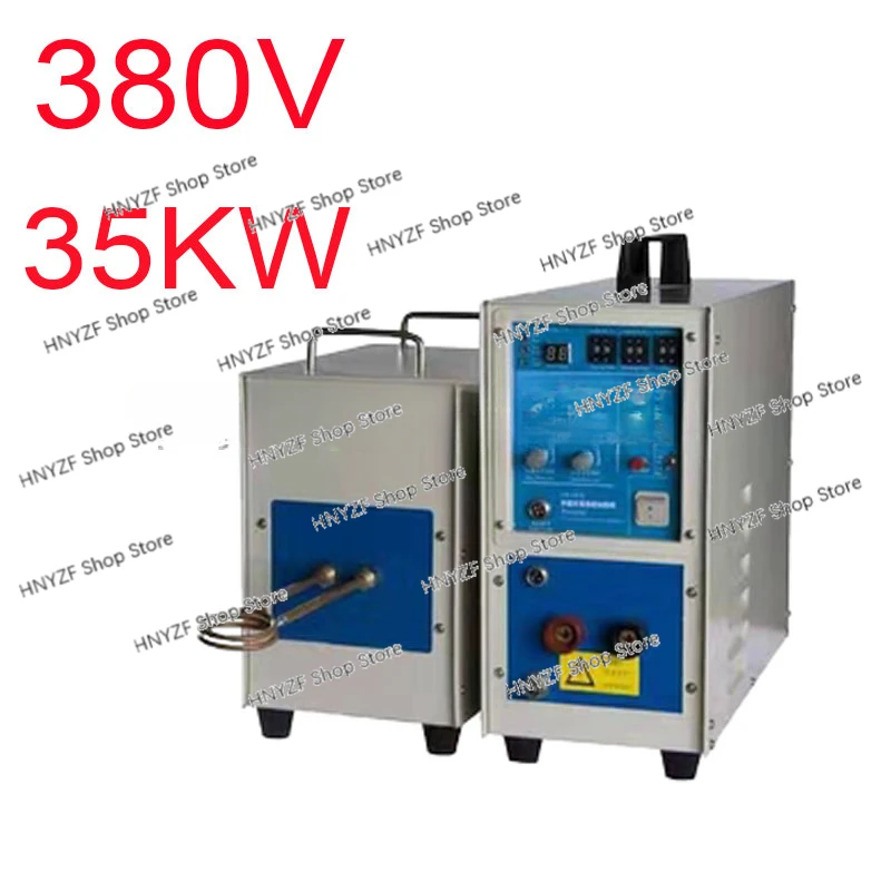 

35KW High Frequency Induction Heater Furnace Quenching Melting Furnace Iron Welder Heat Treatment Forging High Frequency Furnace