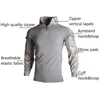Outdoor Uniform Tactical Suits Combat Shirt Cargo Pants Hunting Clothes Multi Pocket Camping Camo Sets Men Clothing Breathable 3