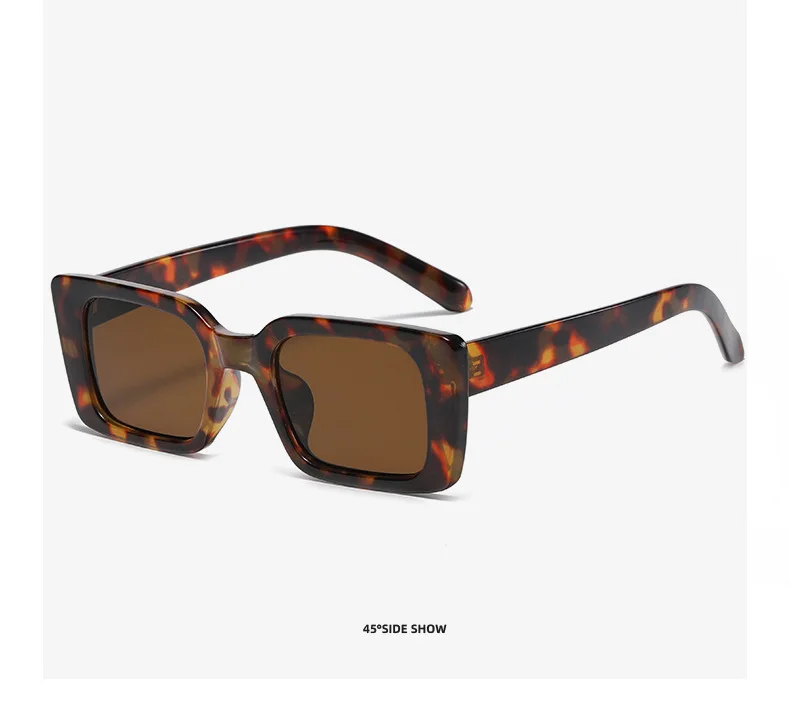 Vintage Square Sunglasses For Women Retro Gradient Designer Shades_voghion.com