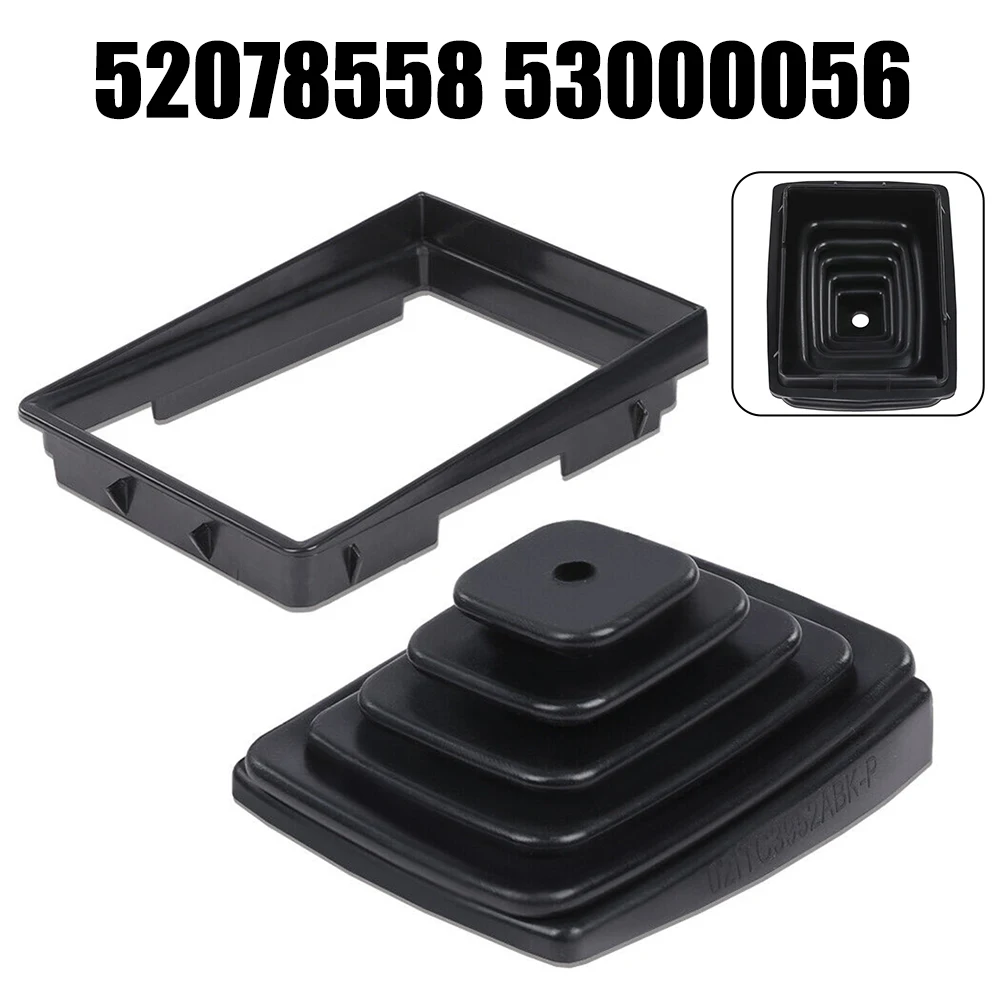 

Car Shifter Boot And Retainer Bezel Ring Manual For Jeep Wrangler TJ 52078558 53000056 1888694 Interior Replacement Parts