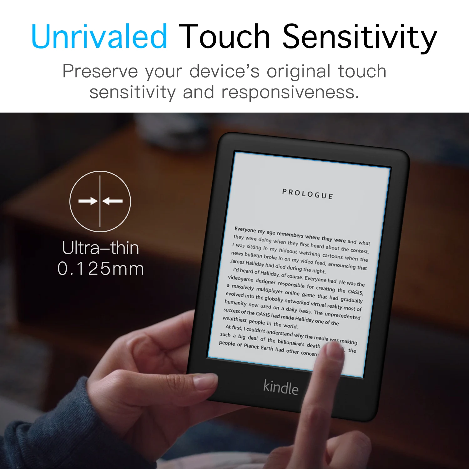 Premium Full Coverage PET Screen Protector, 2-Pack
