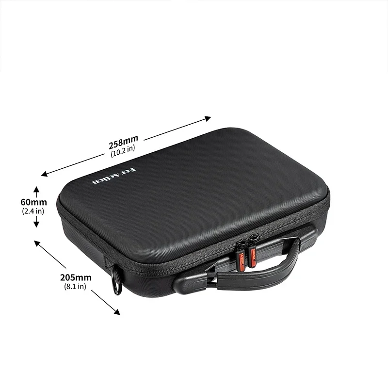 

Carrying Case for DJI Action 4 Storage Case PU Leather Hard Case for DJI Osmo Action 3 Camera Accessories Handbag