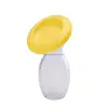 Y4UD Manual Breast Silicone Anti Spills Breastpump Breastmilk Collector Cup for Newborn Baby Girls Boys Breastfeeding