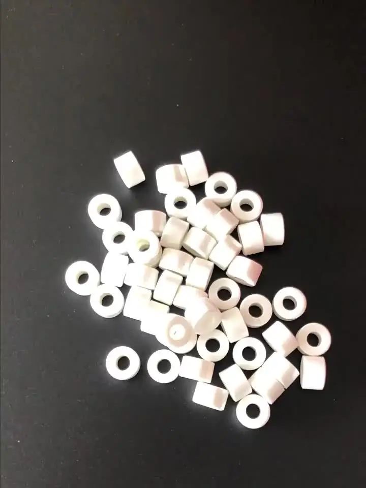 10 個の高温耐性高周波磁器絶縁磁器ガスケットセラミックガスケットセラミックリング磁器チューブ