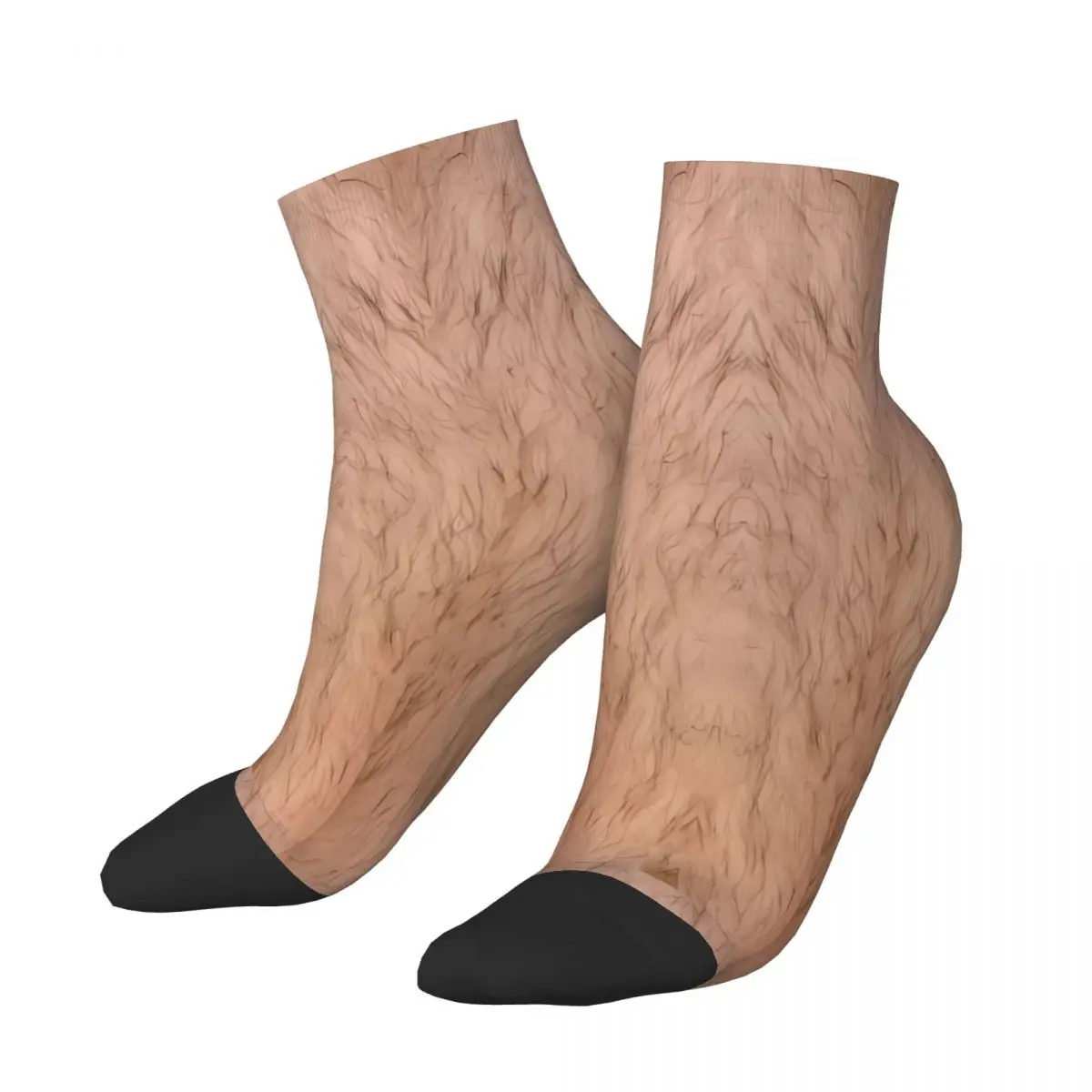 

Hairy Legs Ankle Socks Male Mens Women Autumn Stockings Hip Hop