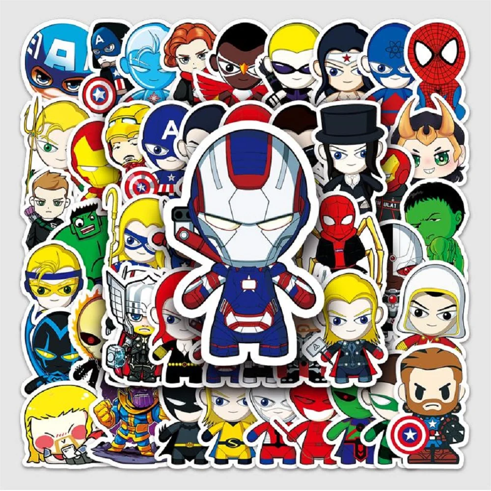 100pcs cartoon anime characters stickers ornament graffiti stationery notebook skateboard diy waterproof child stickers toy 50Pcs/Set Anime Characters Stickers Cartoon Graffiti Notebook Stationery Skateboard Waterproof DIY Ornament Plaything