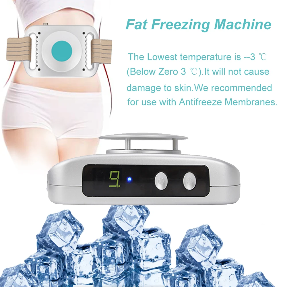 Cryotherapy Anti-Cellulite Fat Lose Freezing Machine Cold Compress Belly Fat Remover Body Slimming Cryolipolysis Machine